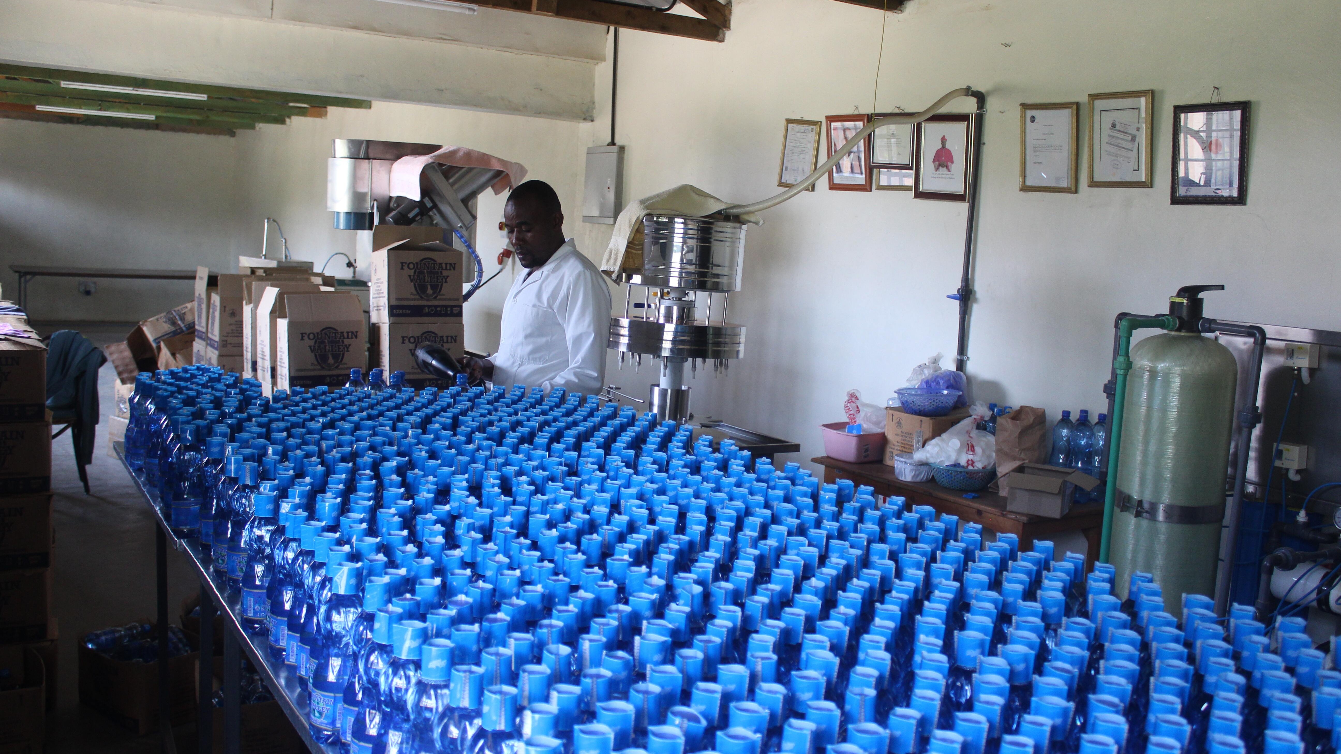 Fountain Valley Water Bottling plant